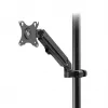 Monitora stiprinājums caurulei / stabam 28-60mm Maclean, 17-27'', 7kg max, gāzes atspere, MC-459