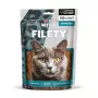 Mitrs kaķu kārums Pan Miesko Mackerel Fillets Adult 100 g — Vienas porcijas zivs filejas, 25% olbaltumvielu, 70% mitruma
