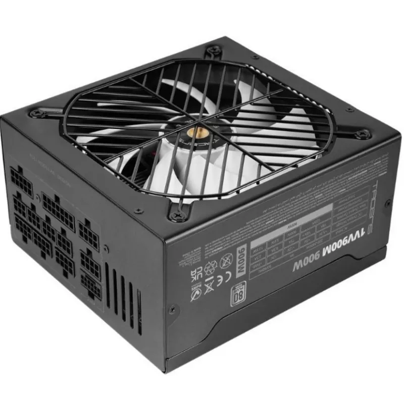 Barošanas bloks TACENS VALEO V 900M 900W ATX 3.1 80 PLUS Silver, modulārs, 67A +12V, 14cm ventilators