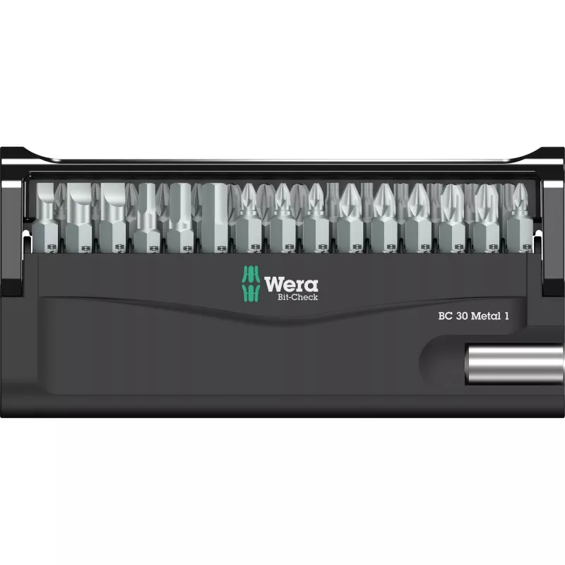 Skrūvgrieža uzgaļu komplekts Wera BC 30 Metal 1