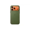 Vāciņš Apple iPhone 17 Pro Max TechWoven Case ar MagSafe zaļš