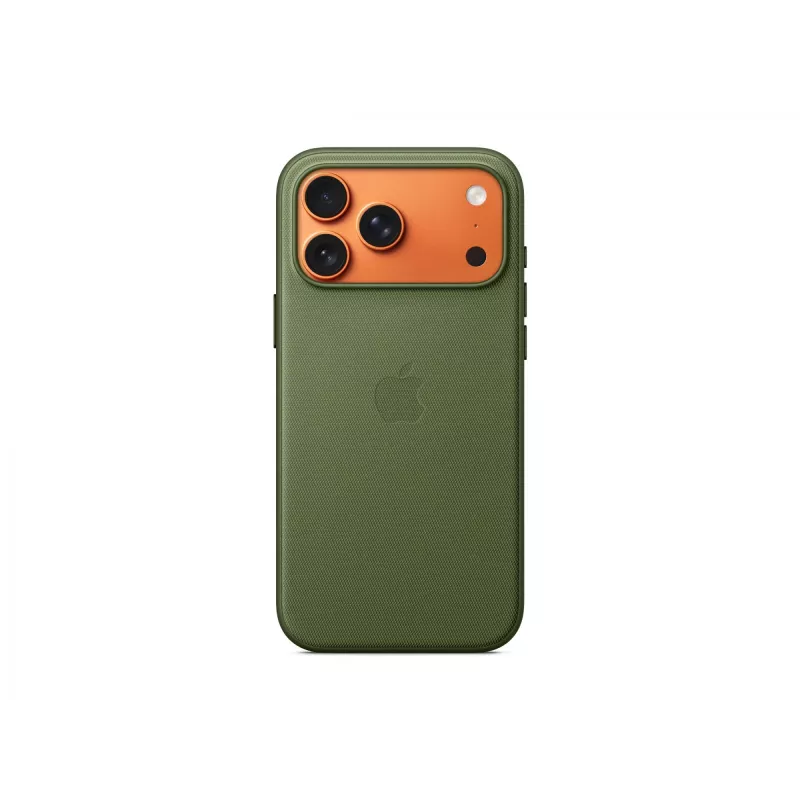 Vāciņš Apple iPhone 17 Pro Max TechWoven Case ar MagSafe zaļš