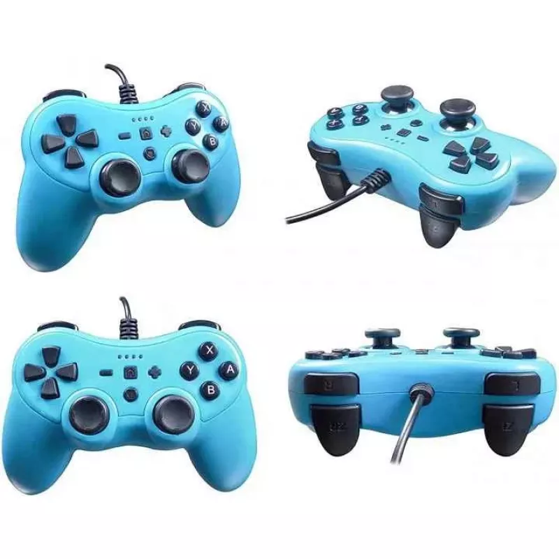 Vadu kontrolieris SUBSONIC SA5488-1 Neon Blue — priekš Nintendo Switch, vadu savienojums