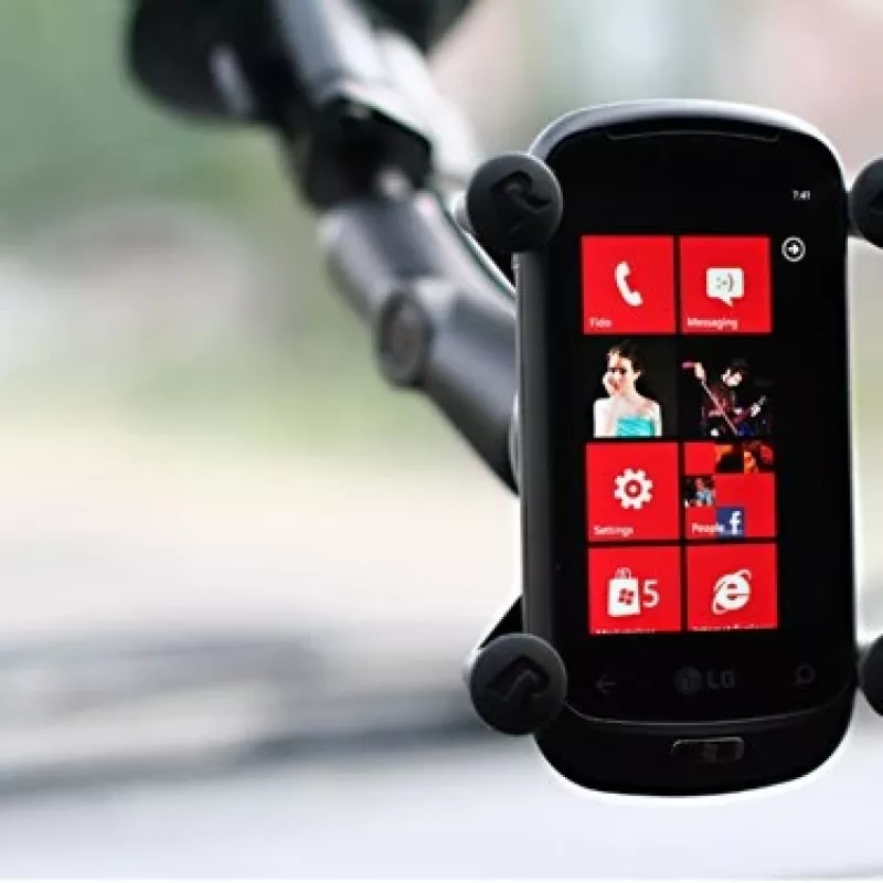 RAM Mounts X-Grip tālruņa turētājs ar pagriežamu fiksāciju un piesūcekni