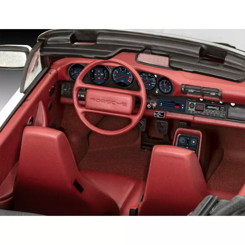 Metāla modeļa transportlīdzeklis REVELL 50 Years of Porsche 911 G-Model mērogā 1:24
