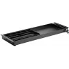 SpeaKa Professional SP-10938492 zemgalda atvilktne 740 mm x 449 mm aizslēdzama Augstuma diapazons: 50,8 mm (maks.) Melna (SP-10938492)