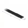DeLOCK līplentes lente 3 m x 20 mm melna neilons