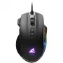 Sharkoon Mouse Shark Force 3 optiskā 8 pogas 12.800DPI melna