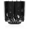 CPU dzesētājs Noctua NH-D9L CHROMAX.Melns — 92 mm ventilators, 400–2000 RPM, 22,6 dB, izmēri 95×95×110 mm, svars 531 g