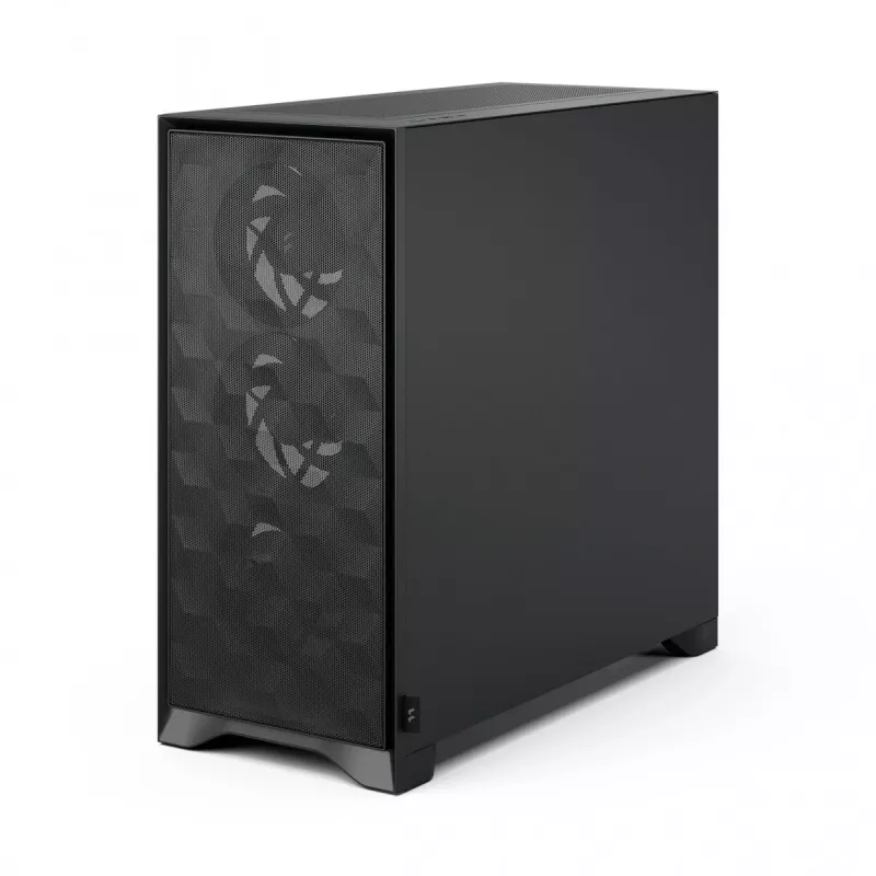 PC korpuss Fractal Design Pop 2 Air Melns TG Midi Tower — ATX, 3x 120 mm priekšējie ventilatori, atbalsta 2,5 collu un 3,5 collu diskus