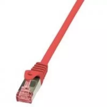 Tīkla kabelis LogiLink 10m Cat.6 RJ-45 S/FTP sarkans
