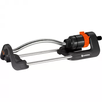 Oscillating water sprinkler GARDENA Aqua S (model 18700-20) for rectangular lawn coverage