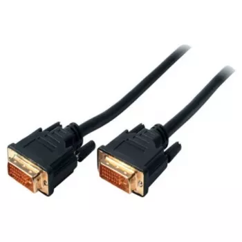S-Conn 2m DVI-D - DVI-D - DVI-D - Vīrišķais - Vīrišķais - Zelts - Melns (CO 77442)