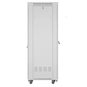 Brīvi stāvošs plaukts LANBERG FF01-6842-12SL 42U, 600×800 mm, 2121 mm augstums, 1200 kg kravnesība, IP20, pelēks