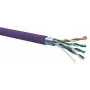 tīkla kabelis Solarix SXKD-5E-FTP-LSOH RJ45 CAT5E 305m Melns
