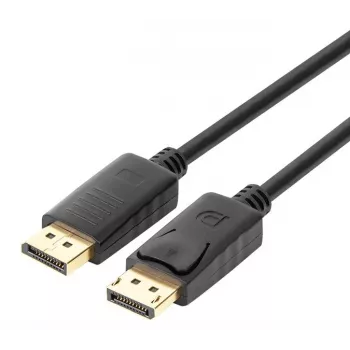 DisplayPort kabelis Unitek Y-C609BK — 3 m, vīriešu-vīriešu, melns