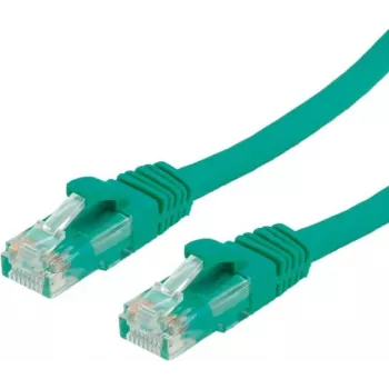 VALUE - komutācijas kabelis - RJ-45 (V) uz RJ-45 (V) - 2 m - UTP - CAT 6a - formēts, bez aizķeršanās - zaļš, RAL 6016 (21.99.1442)