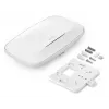 Bezvadu piekļuves punkts Zyxel NWA210AXV2-EU0101F — Divjoslu 2.4/5 GHz, 2975 Mbps, 2× RJ‑45, PoE, balts