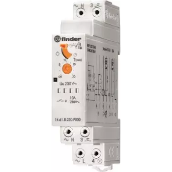 Finder 14.61.8.230.P000 Staircase Timer 230 V/AC 1 gab. 1 Normally Open Contact (14618230P000)