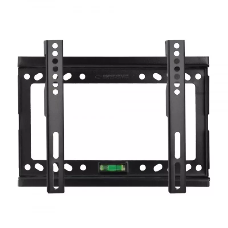 TV sienas stiprinājums Esperanza PERSES 35,6–127 cm (14 collu–50 collu) ekrāniem, VESA 75x75–200x200, maks. 25 kg, melns