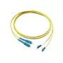 GoodConnections komutācijas kabelis LWL Duplex OS2 (Singlemode, 9/125) LC/SC, LSZH, maināma polaritāte, 3m,