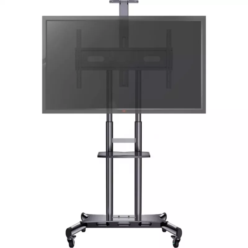 HAGOR HP Twin Stand HD - Ratiņi - plakanajiem ekrāniem / AV aprīkojumam - melni - Ekrāna izmērs: 140-213 cm (55-84) - Montāžas saskarne: līdz 800 x 500 mm (8210)