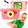 Bērnu digitālā kamera Extralink H25 PINK ieteicamais vecums 3 gadi