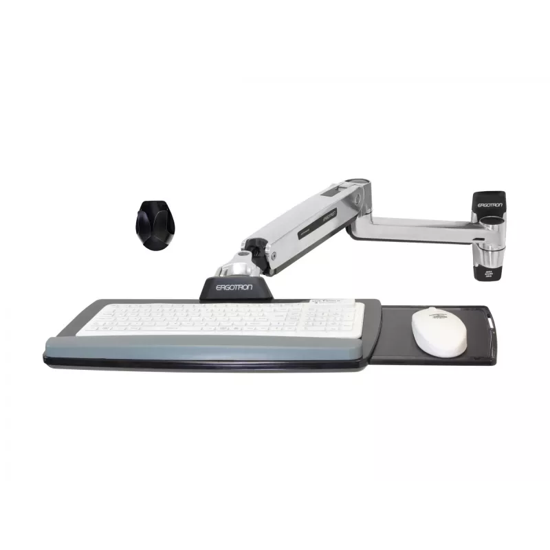 Sienas stiprinājuma tastatūras atbalsta roka Ergotron LX Sit-Stand