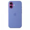iPhone 16 Silikona maciņš ar MagSafe - Zilganviolets