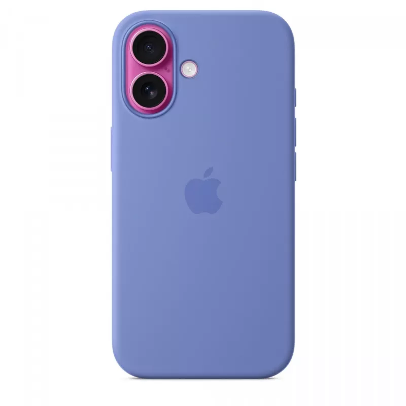 iPhone 16 Silikona maciņš ar MagSafe - Zilganviolets