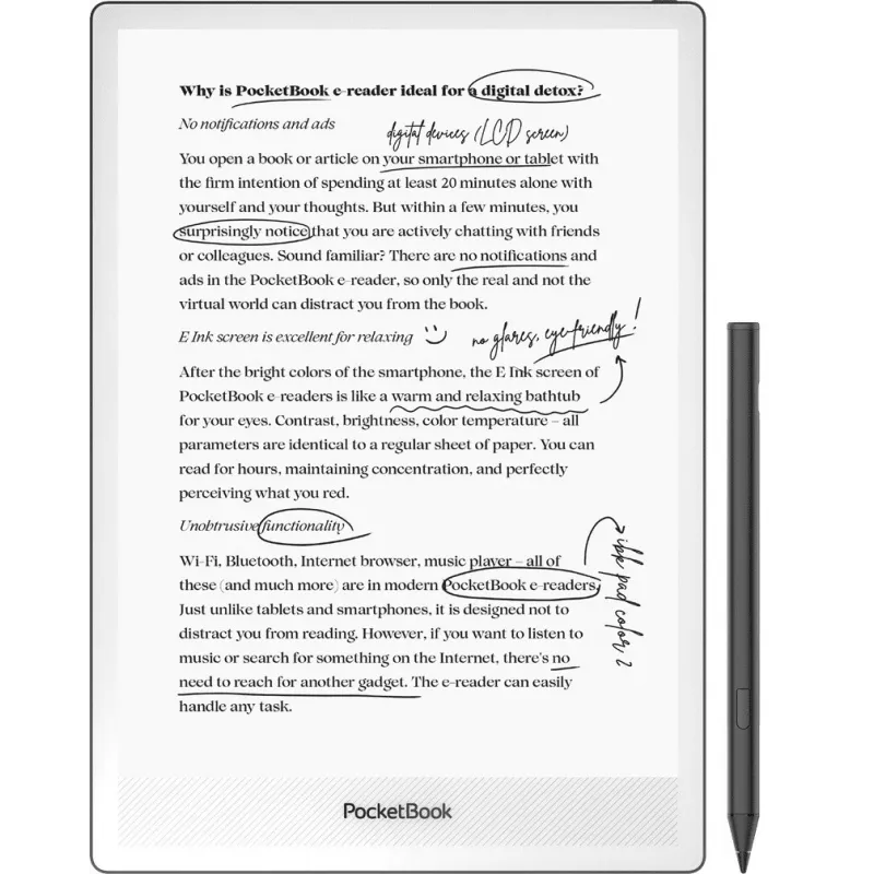 PocketBook InkPad One - matēti melna