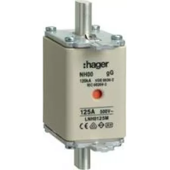 Hager LNH0125M. Platums: 21 mm, Dziļums: 79 mm, Augstums: 58,5 mm (LNH0125M)