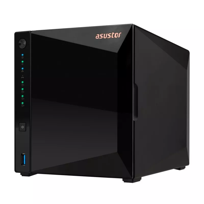Asustor DRIVESTOR 4 Pro Gen2 AS3304T V2 NAS Realtek RTD1619B 2 GB DDR4 ADM Melns