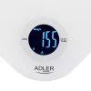 Virtuves svari Adler AD 3180 ar precizitāti 1 g, LCD, balti