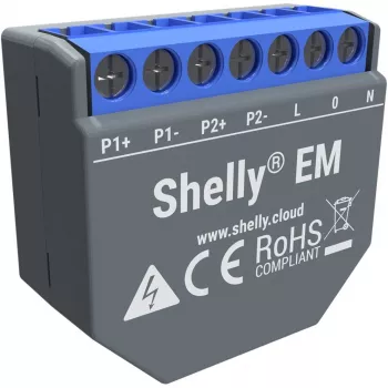 EM | Wi-Fi-operated Smart Energy Meter and Contactor Control Relay Switch | Home Automation | Works with Alexa & Google Home | iOS Android App | No