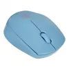 Bezvadu pele abām rokām NATEC STORK — Bluetooth + USB Type-A, 1600 DPI, 3 pogas, gaiši zila
