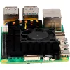 Joy-IT RB-heatsink5 Dzesētāja komplekts Melns (RB-heatsink5)