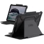 Urban Armor Gear UAG - Flip Case for Tablet - Izturīgs - poliuretāns (PU) - Melns - Apple 11-inch iPad Air M2 Wi-Fi, M2 Wi-Fi + Cellular, M3 Wi-Fi, M3 Wi-Fi + Cellular (1244731