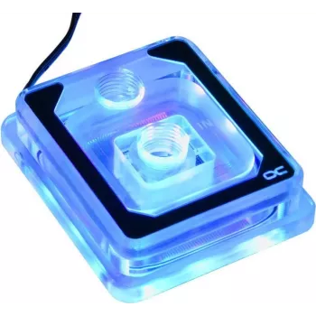 Alphacool 12955 - ūdens bloks - Plexiglas - Caurspīdīgs - LGA 1150 (Socket H3) - LGA 1151 (Socket H4) - LGA 1155 (Socket H2) - LGA 1156 (Socket H) - LGA 1200... - 63 mm - 73 mm (12