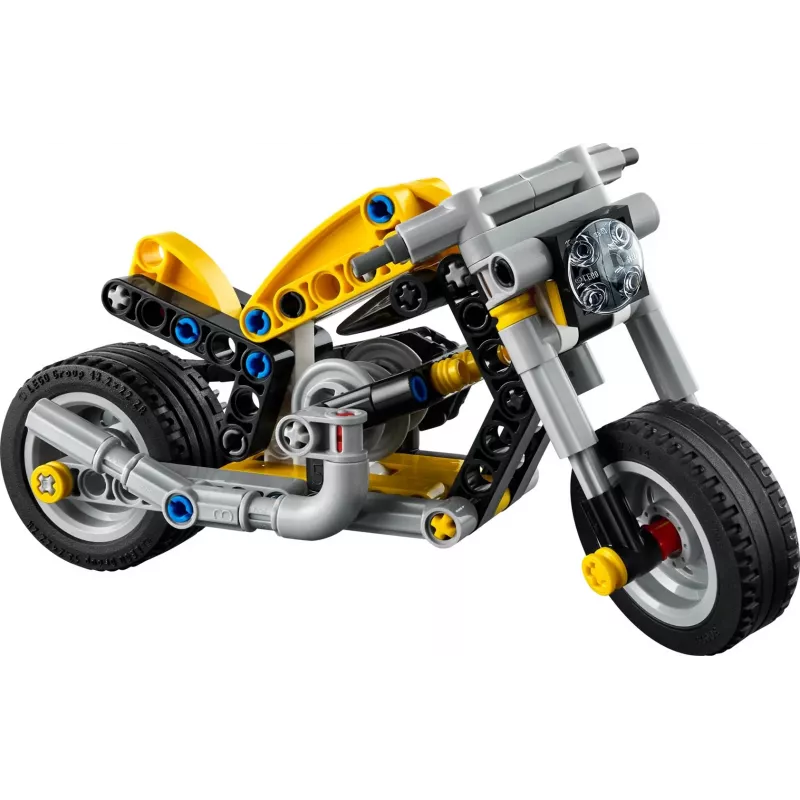 LEGO TECHNIC 42225 Dzeltenais motocikls