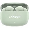 Canyon TWS-9 CNS-TWS9G austiņas – patiesi bezvadu – Bluetooth 5.4 – iekšauss – 6h + 30h darbības laiks – USB-C uzlādes futrālis – skārienjutīga vadība – zaļa