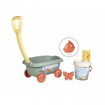 Smilšu rotaļlietu komplekts Simba‑Dickie Smoby 867034 — plastmasa, daudzkrāsains, piemērots no 1+ gada vecuma
