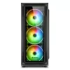 PC korpuss Sharkoon TK4 RGB Midi Tower Melns