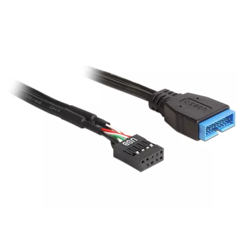 Iekšējais USB kabelis DeLOCK 83776 0,45 m tēviņš pret mātīti