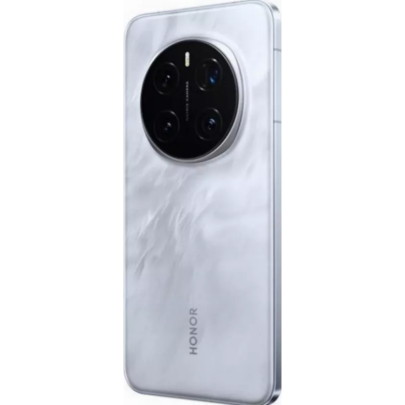 Viedtālrunis Honor Magic7 Pro — 6,8 collu OLED 2800×1280, Snapdragon 8 Elite, 12 GB RAM, 512 GB, 200 MP, Divas SIM, IP68, 5270 mAh, Pelēks