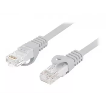 Tīkla kabelis LANBERG PCU6-10CU-0025-S Cat6 U/UTP 0.25 m RJ-45 tiešais, pelēks, 10000 Mbit/s
