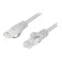 Tīkla kabelis LANBERG PCU6-10CU-0025-S Cat6 U/UTP 0.25 m RJ-45 tiešais, pelēks, 10000 Mbit/s