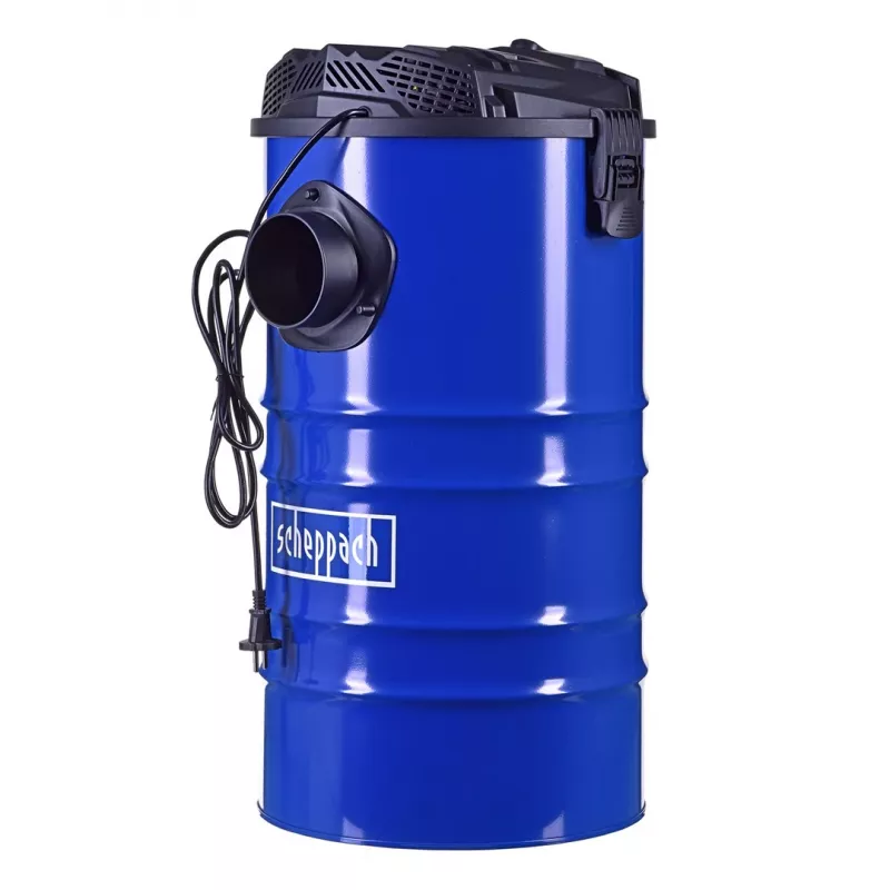 Scheppach Dc100 65L 1200W Dust Extractor 230V, Zils