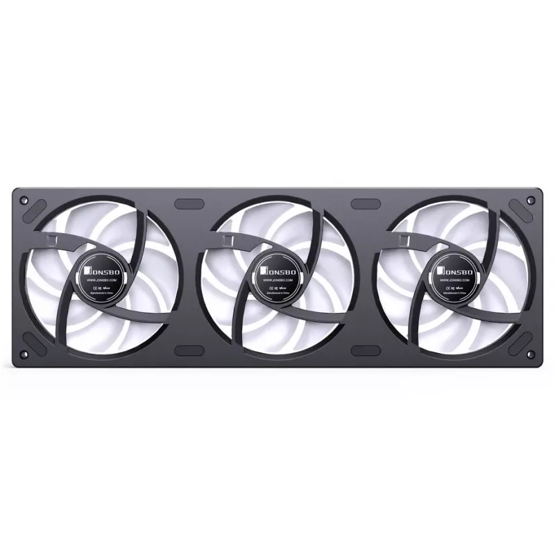 Dzesēšanas radiatora ventilators Jonsbo ZB-360 Reverse Blade PWM ARGB 360mm Melns