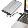 Cietā diska korpuss HDD SSD 2,5 collu SATA3, USB3.0